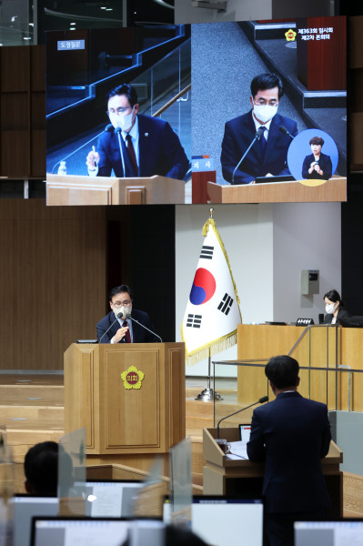 김정영 의원, 협치추진·공약실현에 진정성 없는 김동연 지사 강한 비판 (사진,경기도의회)